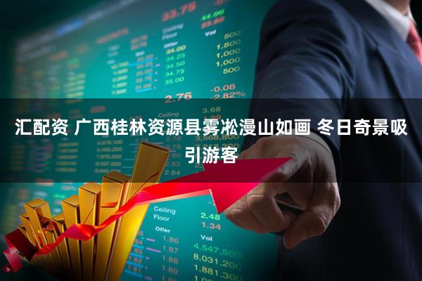 汇配资 广西桂林资源县雾凇漫山如画 冬日奇景吸引游客